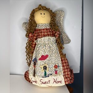 Vintage Country Weighted Doll Decor
